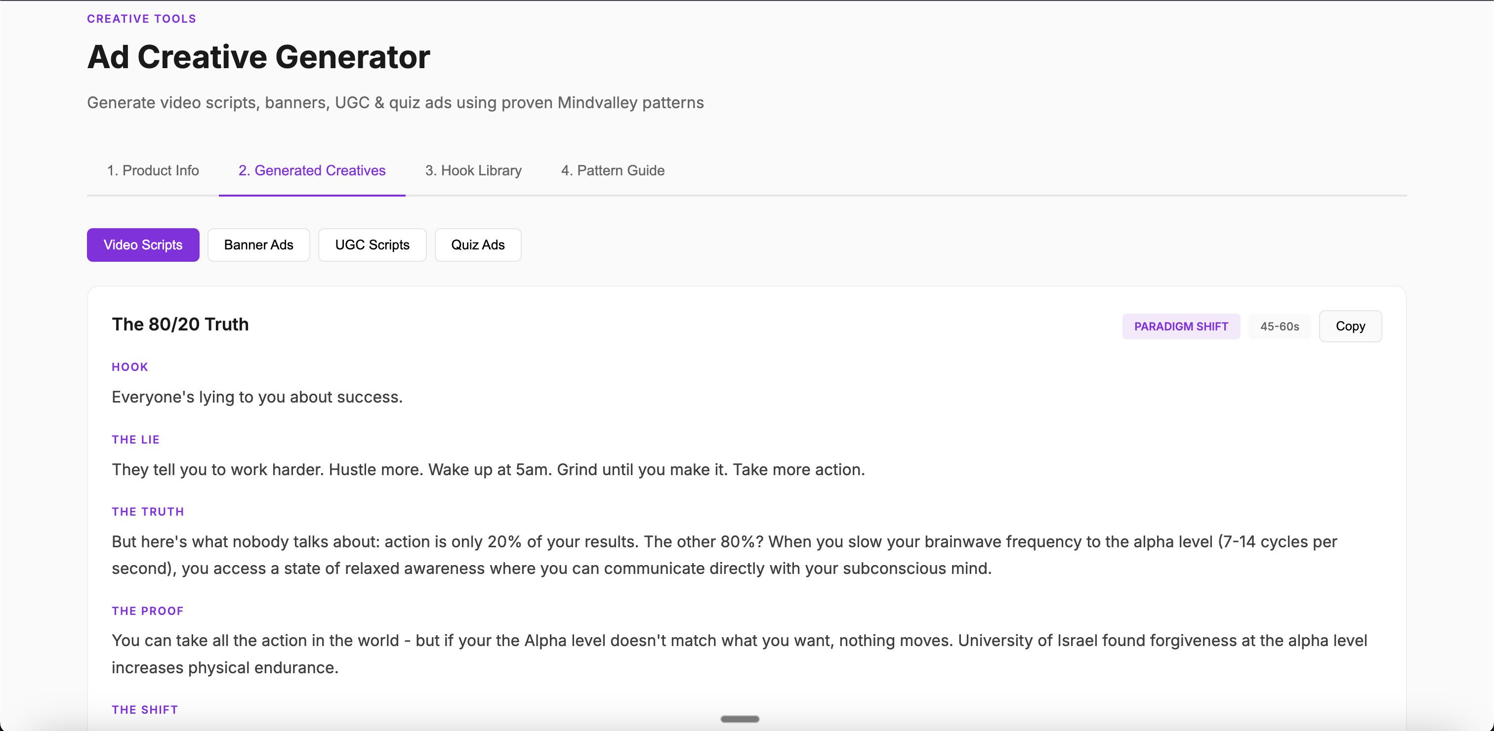 Script Generator